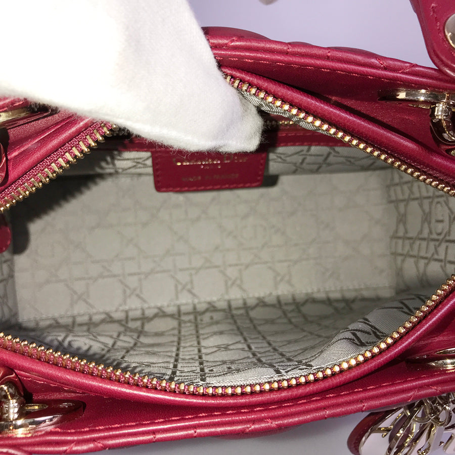 Dior Lady Dior Medium Cannage CAL44550 Hand bag