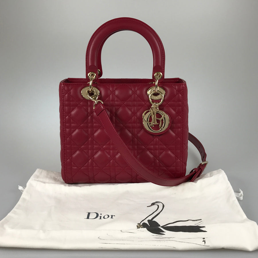 Dior Lady Dior Medium Cannage CAL44550 Hand bag