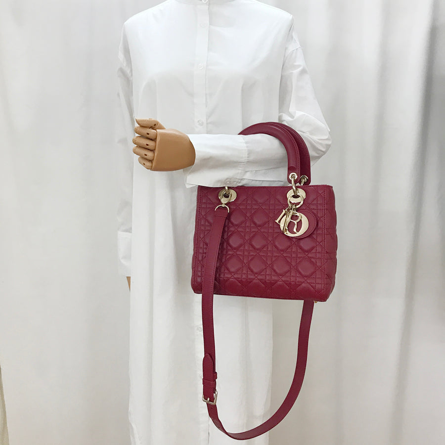 Dior Lady Dior Medium Cannage CAL44550 Hand bag