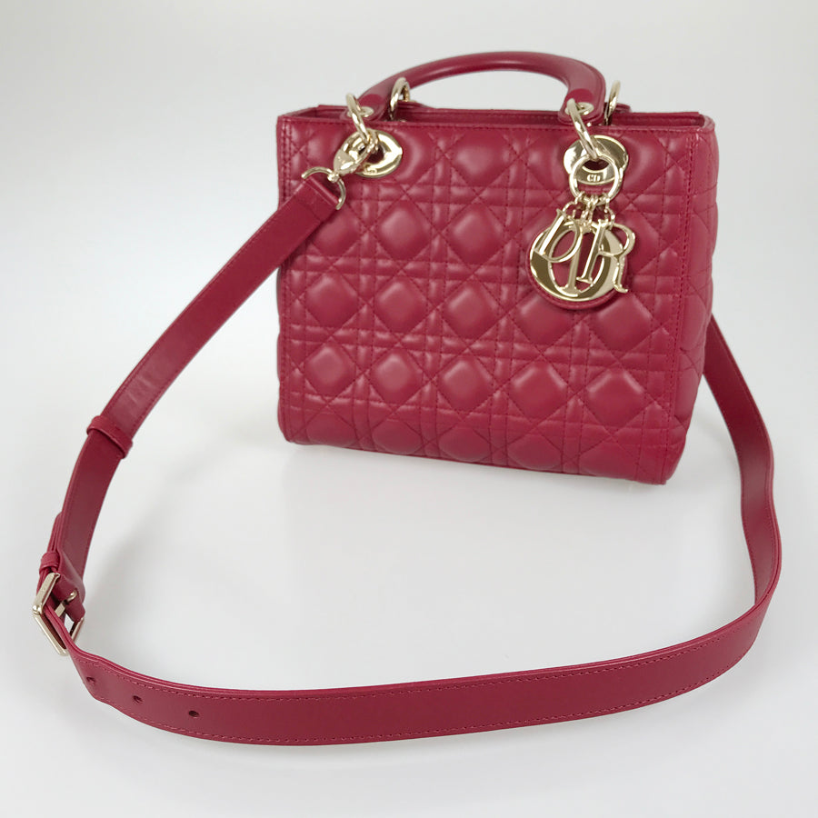Dior Lady Dior Medium Cannage CAL44550 Hand bag