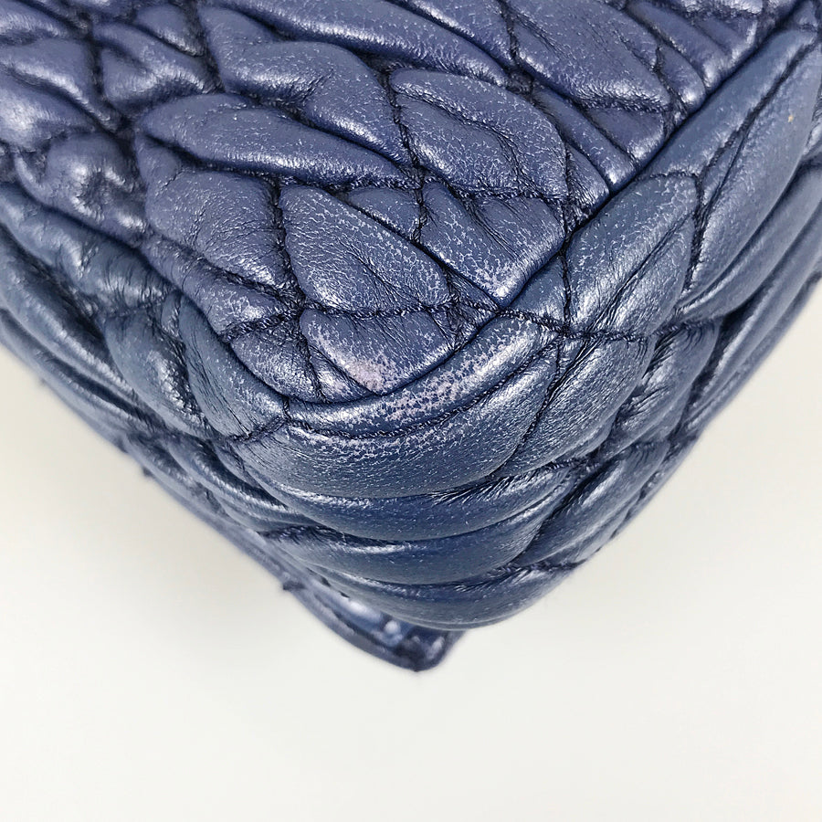 MIUMIU Matelasse Nappa crystal Shoulder bag