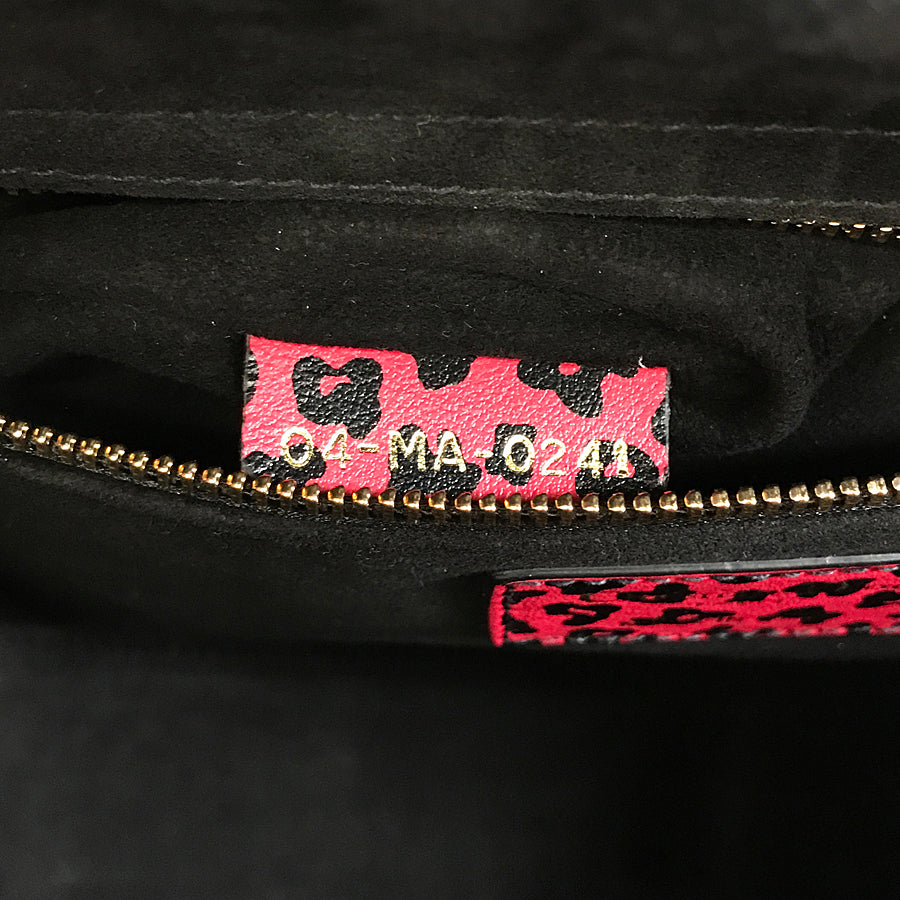 Dior Lady Dior Medium Leopard Hand bag
