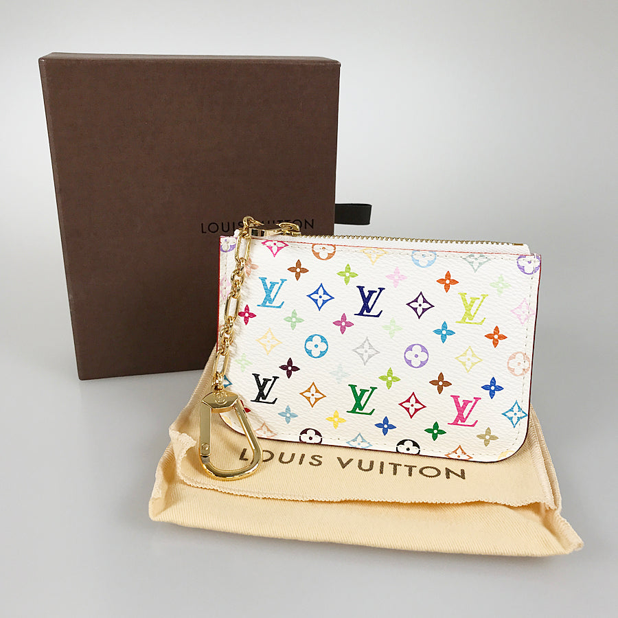 LOUIS VUITTON Monogram Multi Color Pochette Cle M93734 Key case