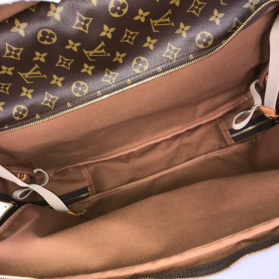 LOUIS VUITTON Monogram Sac Chasse M41140 Boston bag