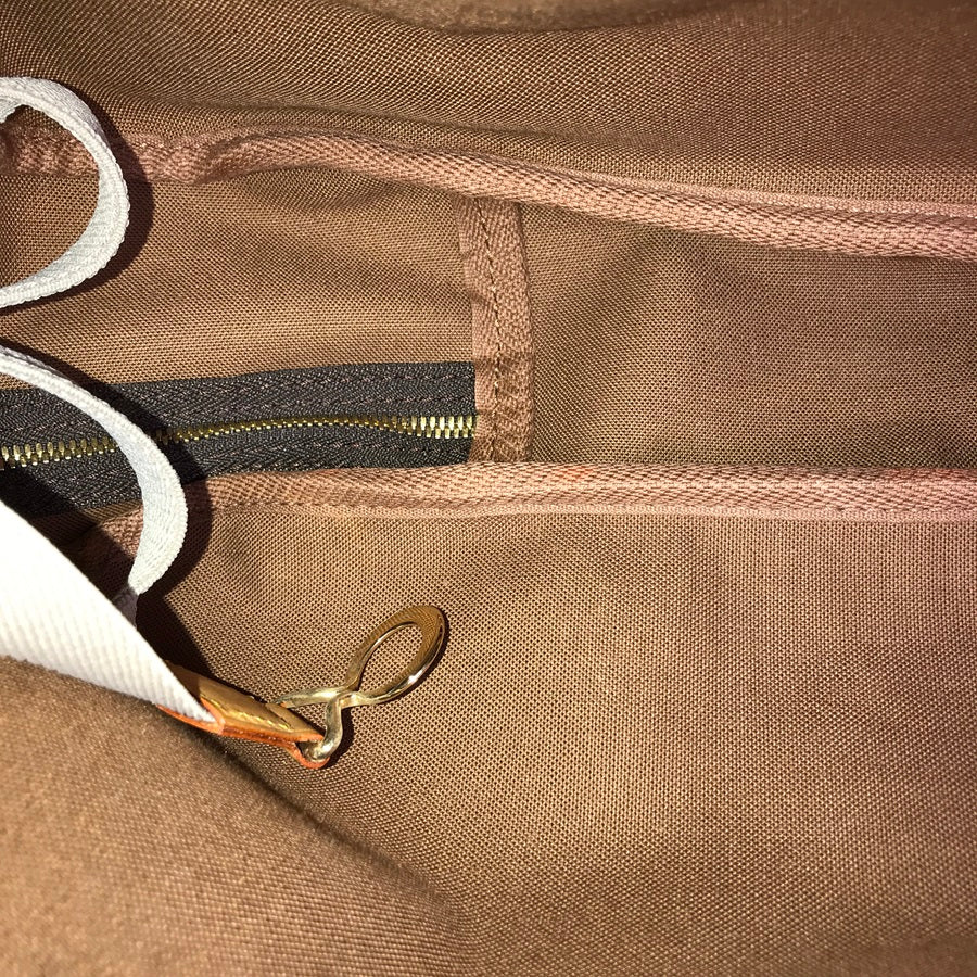 LOUIS VUITTON Monogram Sac Chasse M41140 Boston bag