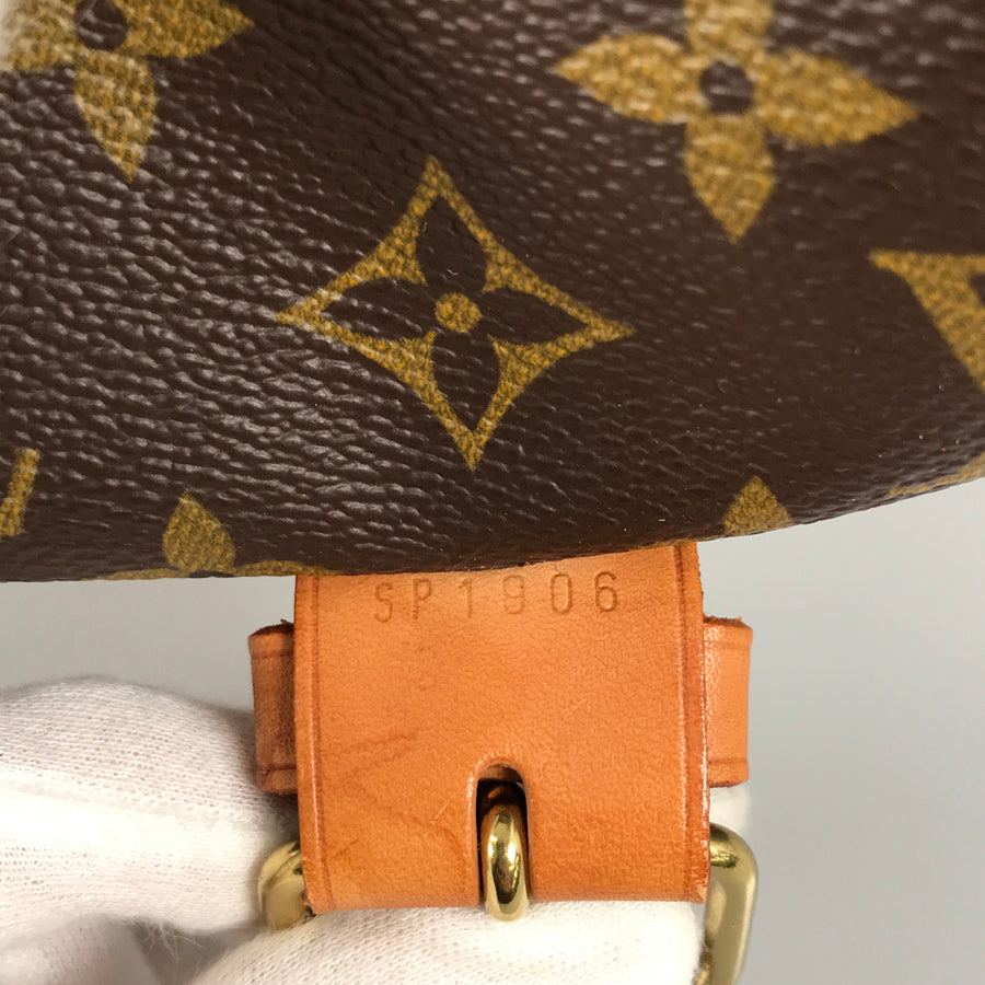 LOUIS VUITTON Monogram Sac Chasse M41140 Boston bag