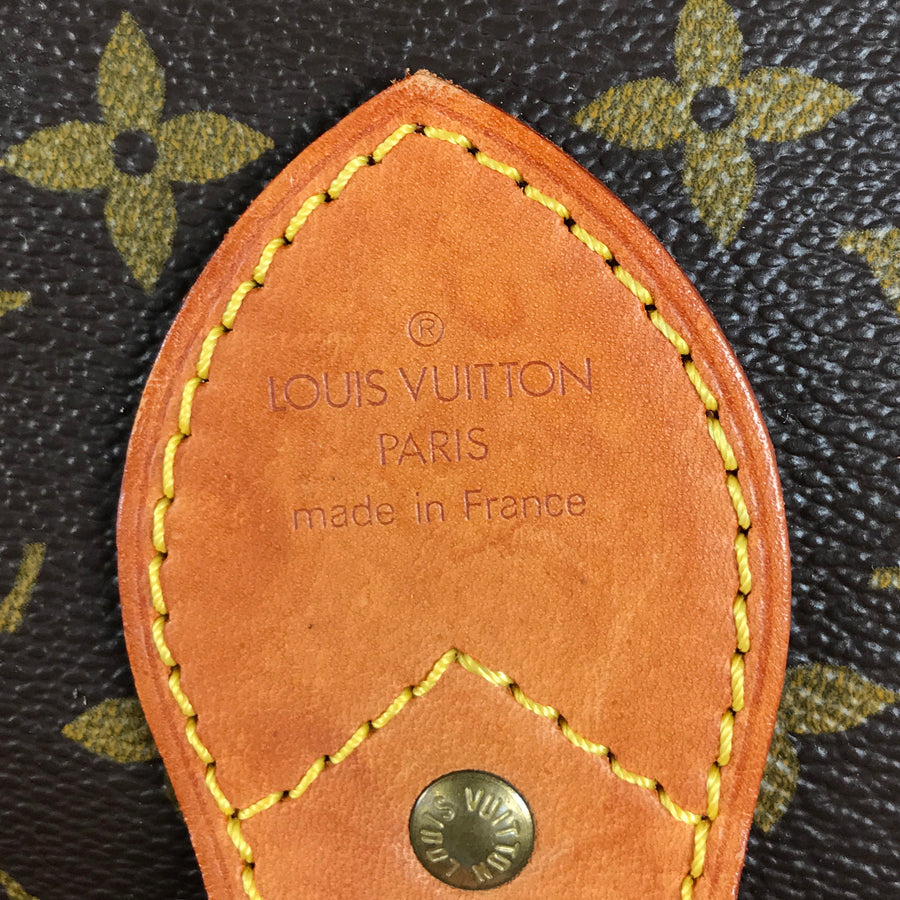 LOUIS VUITTON Monogram Sac Chasse M41140 Boston bag