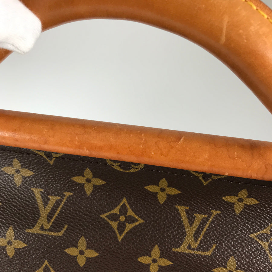 LOUIS VUITTON Monogram Sac Chasse M41140 Boston bag