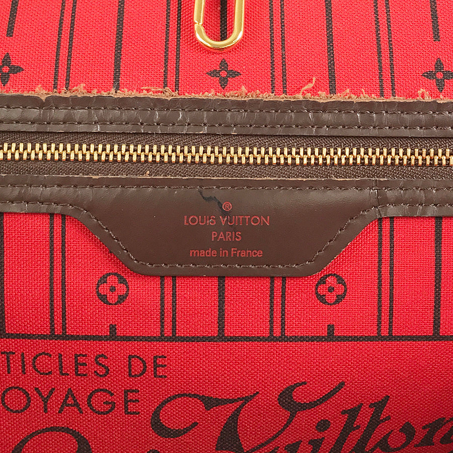 LOUIS VUITTON Damier Neverfull MM N51105 Tote bag