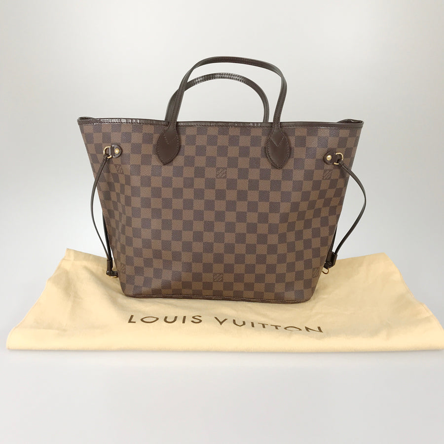 LOUIS VUITTON Damier Neverfull MM N51105 Tote bag