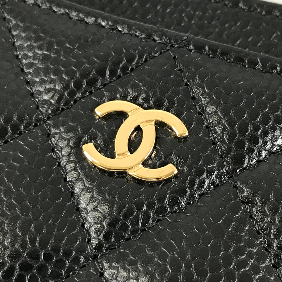CHANEL Matelasse Card case