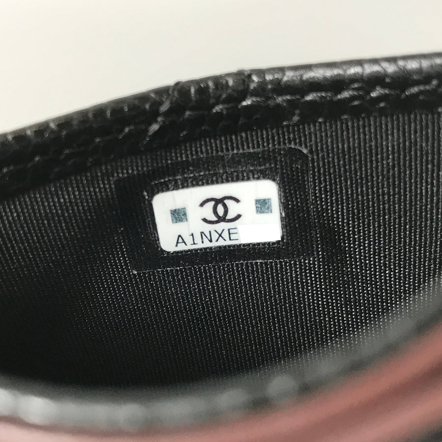 CHANEL Matelasse Card case