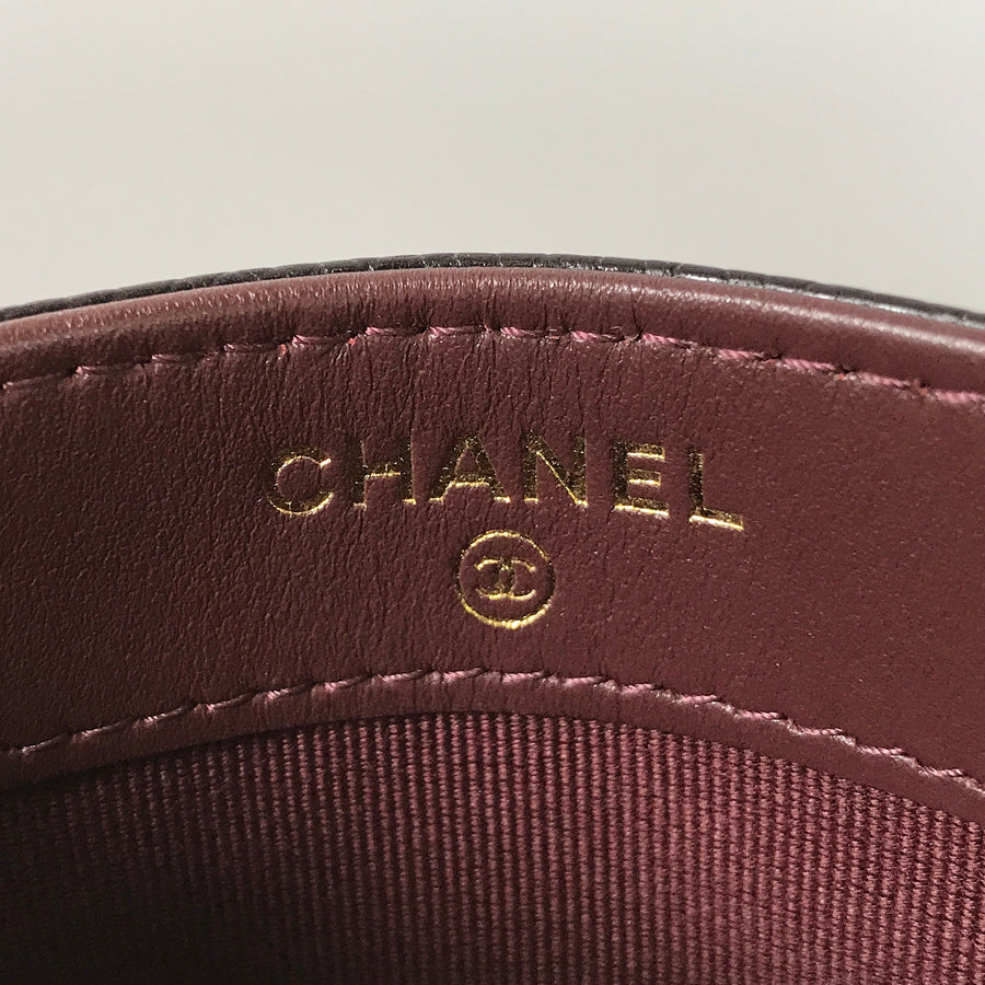 CHANEL Matelasse Card case
