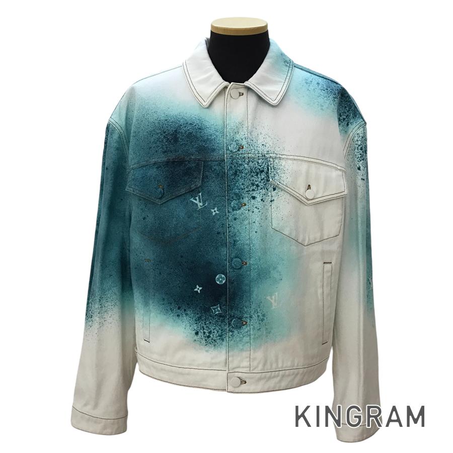 LOUIS VUITTON Monogram RM231M U14 HOA 10W Men's Denim jacket