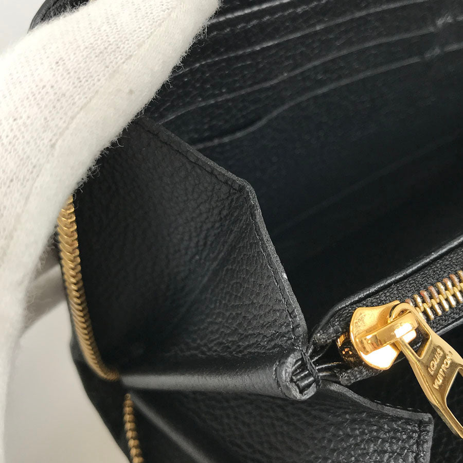 LOUIS VUITTON Monogram Empreinte Bicolor Zippy Wallet M80481 Long wallet Round zipper