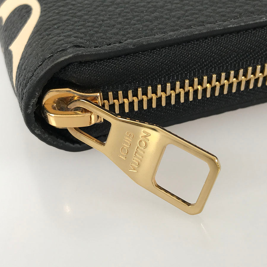 LOUIS VUITTON Monogram Empreinte Bicolor Zippy Wallet M80481 Long wallet Round zipper