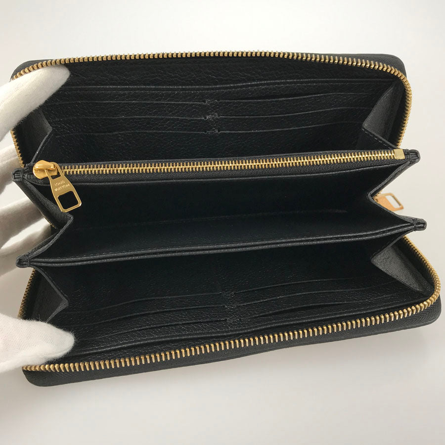 LOUIS VUITTON Monogram Empreinte Bicolor Zippy Wallet M80481 Long wallet Round zipper