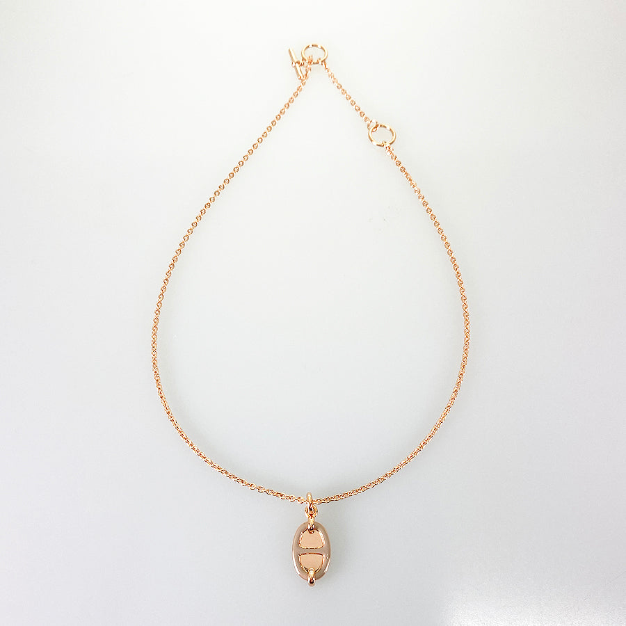 HERMES Pendant Mini Maillon PM H100053FOD3 Necklace