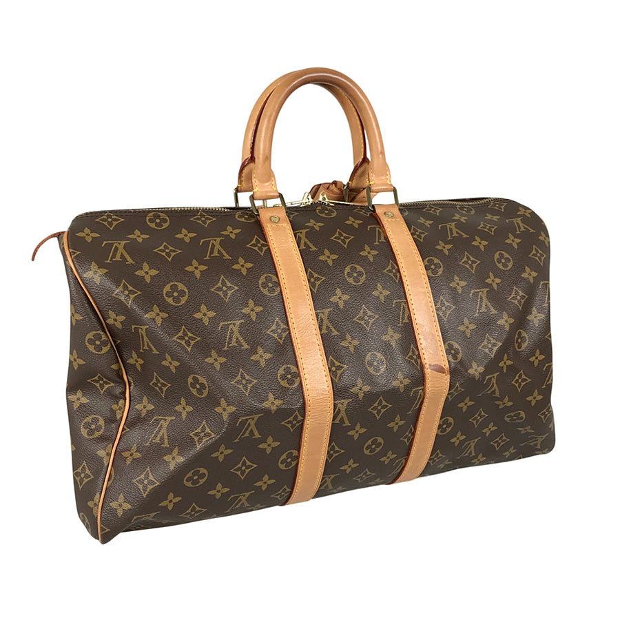 LOUIS VUITTON Monogram Keepall 45 M41428 Boston bag