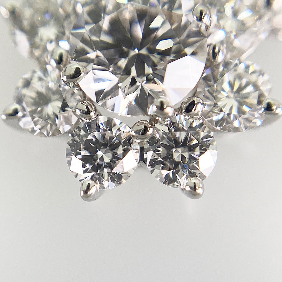 HARRY WINSTON Sunflower Mini Pendant PEDPNA003SF Necklace