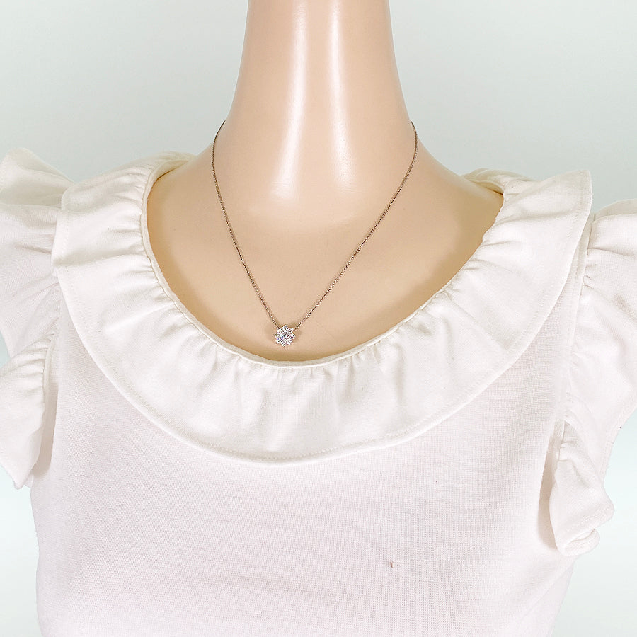 HARRY WINSTON Sunflower Mini Pendant PEDPNA003SF Necklace