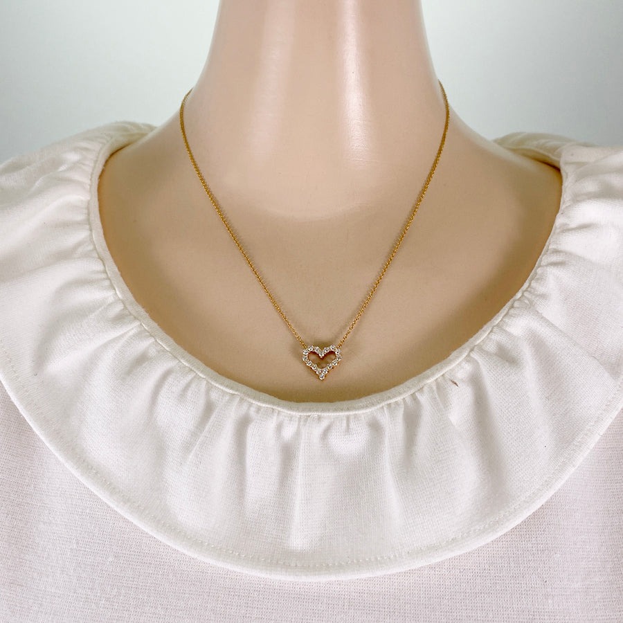 TIFFANY&Co. Sentimental Heart Mini Necklace
