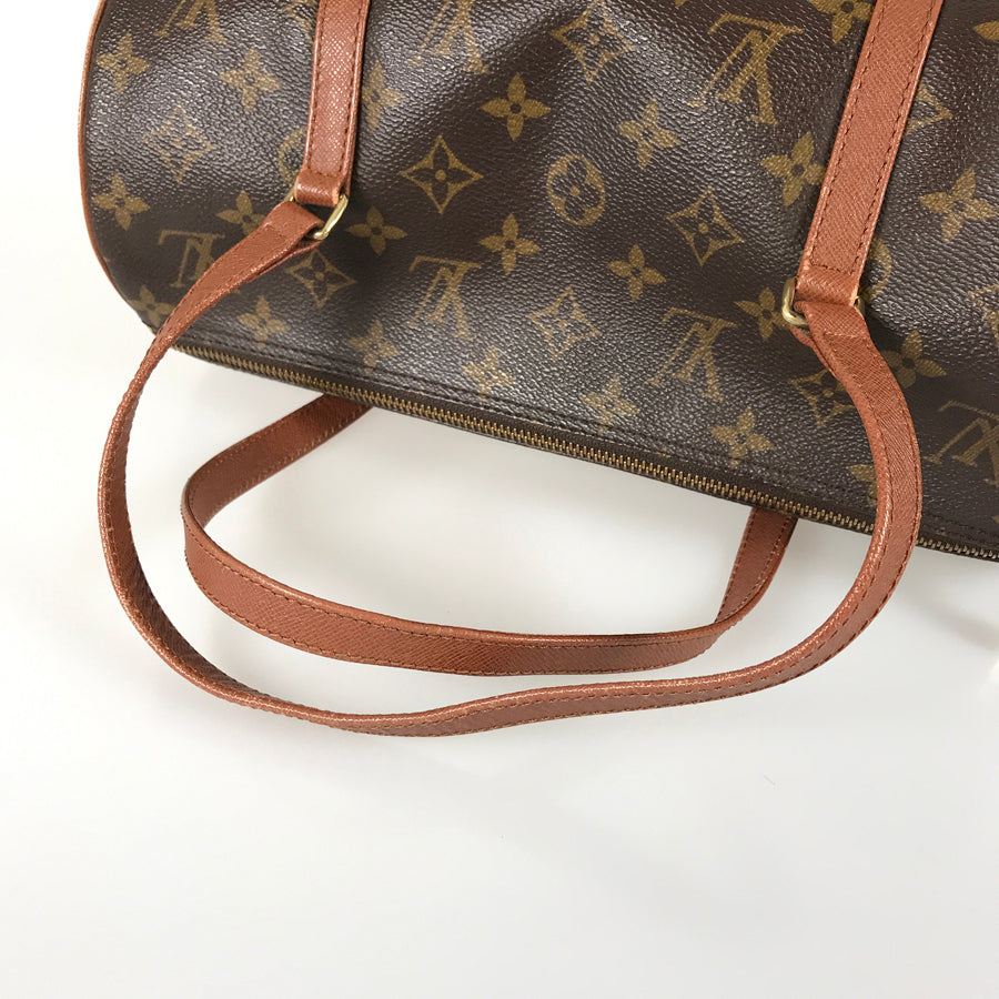 LOUIS VUITTON Monogram Old Papillon 30 M51365 Hand bag