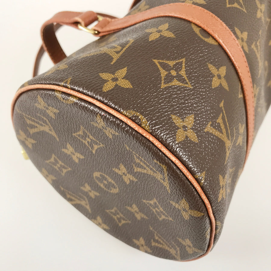 LOUIS VUITTON Monogram Old Papillon 30 M51365 Hand bag