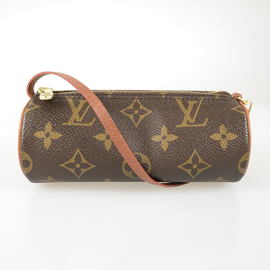 LOUIS VUITTON Monogram Old Papillon 30 M51365 Hand bag