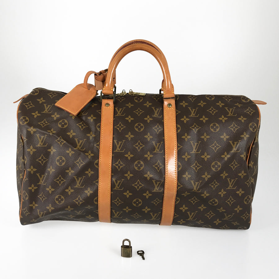 LOUIS VUITTON Monogram Keepall 50 M41426 Boston bag