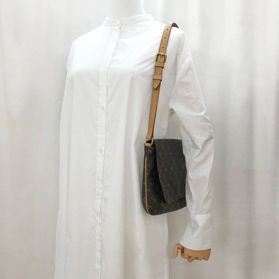 LOUIS VUITTON Monogram Musette Tango Short M51257 Shoulder bag