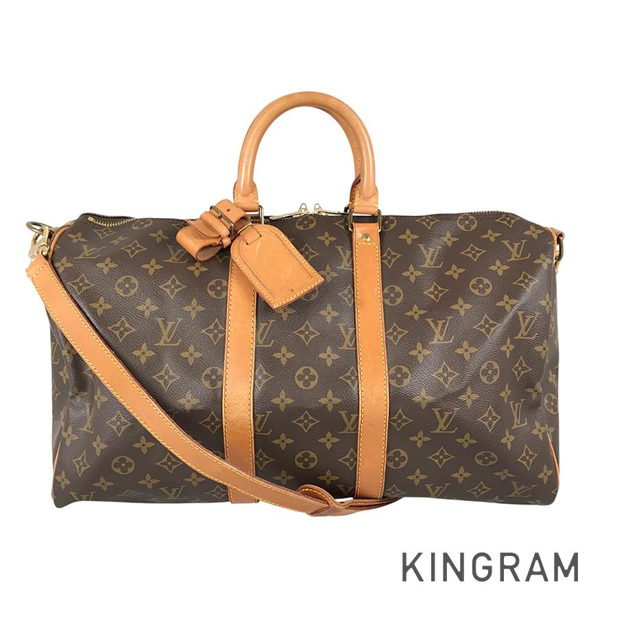 LOUIS VUITTON Monogram Keepall Bandouliere 45 M41418 Boston bag