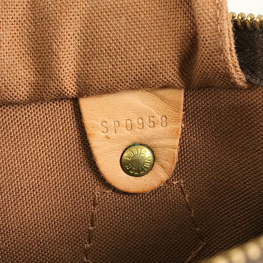 LOUIS VUITTON Monogram Speedy 30 M41526 Hand bag