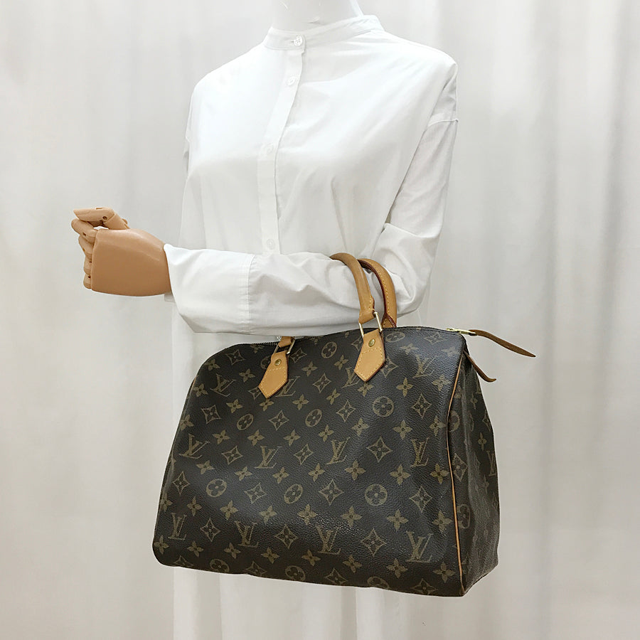 LOUIS VUITTON Monogram Speedy 30 M41526 Hand bag