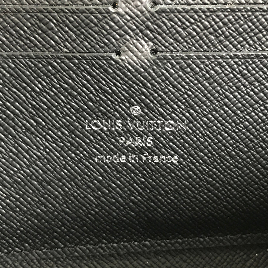LOUIS VUITTON Monogram Eclipse Zippy Wallet Horizontal M11611 Long wallet Round zipper