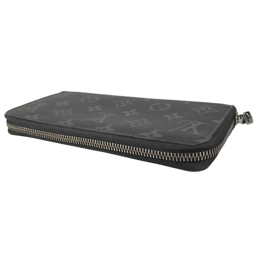 LOUIS VUITTON Monogram Eclipse Zippy Wallet Horizontal M11611 Long wallet Round zipper