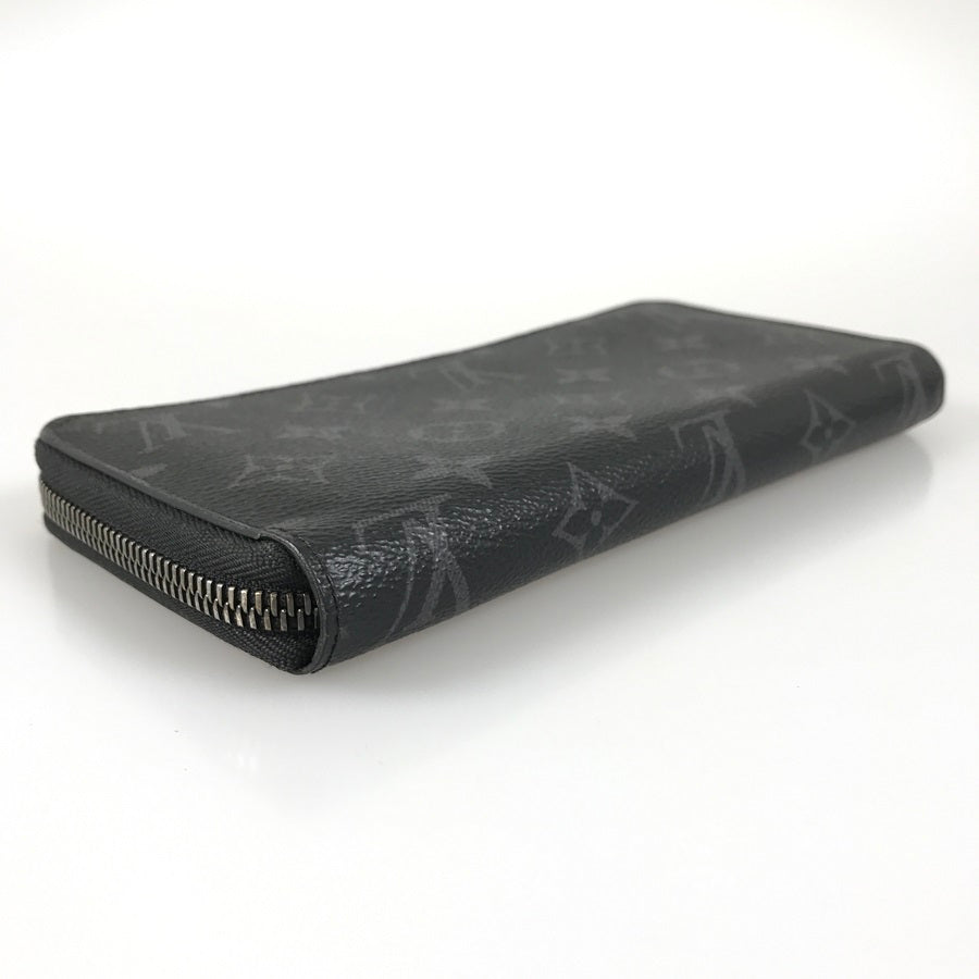 LOUIS VUITTON Monogram Eclipse Zippy Wallet Horizontal M11611 Long wallet Round zipper