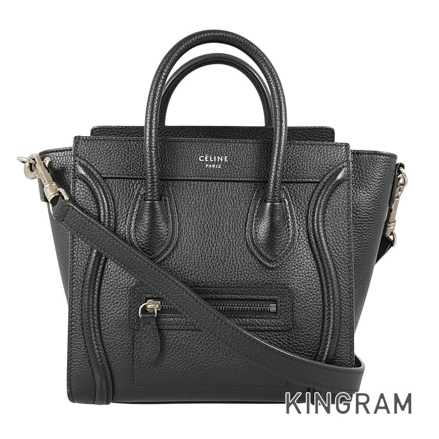 CELINE Luggage Nano Shopper Hand bag