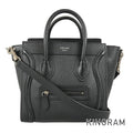CELINE Luggage Nano Shopper Hand bag