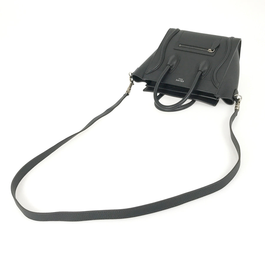 CELINE Luggage Nano Shopper Hand bag