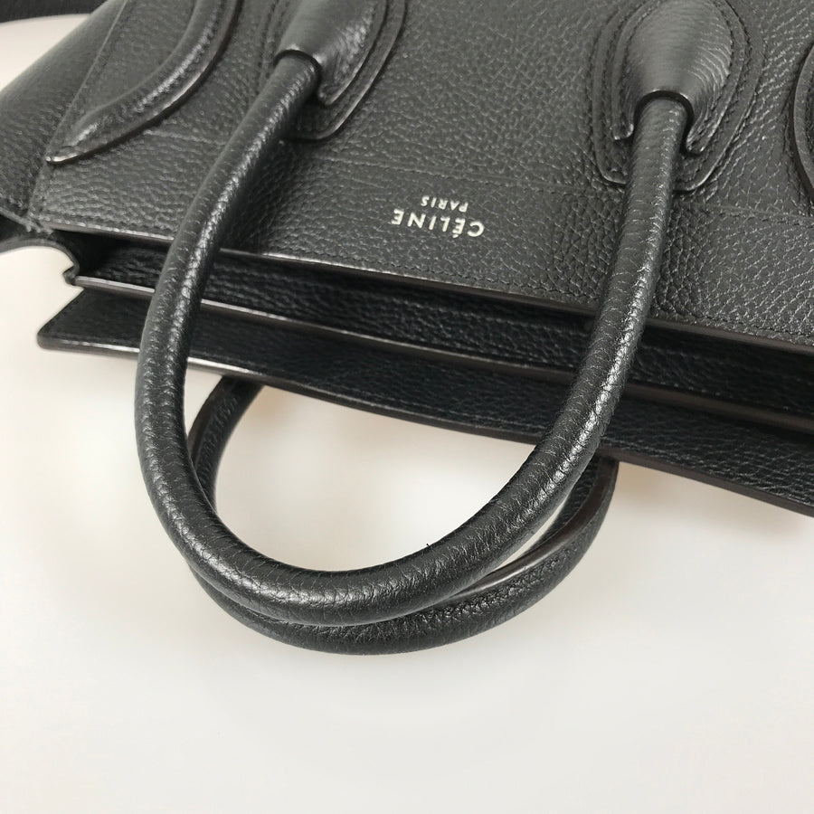 CELINE Luggage Nano Shopper Hand bag
