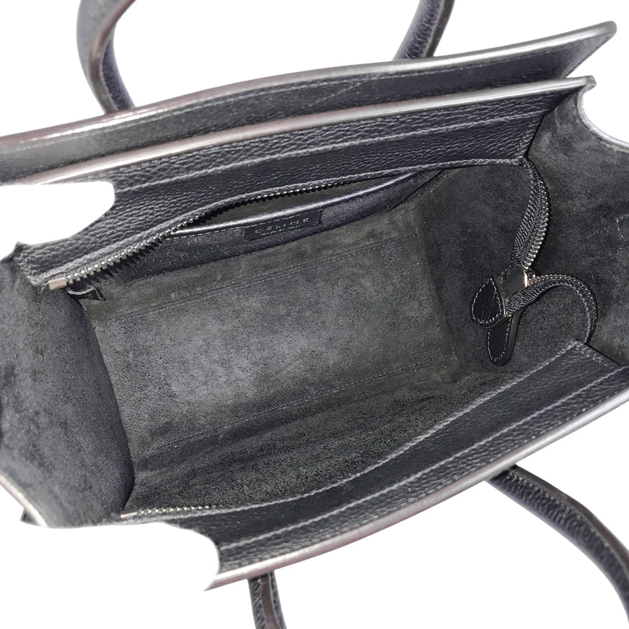 CELINE Luggage Nano Shopper Hand bag