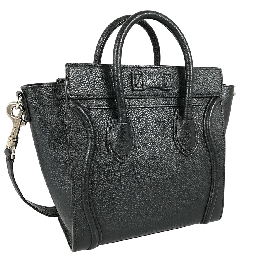 CELINE Luggage Nano Shopper Hand bag