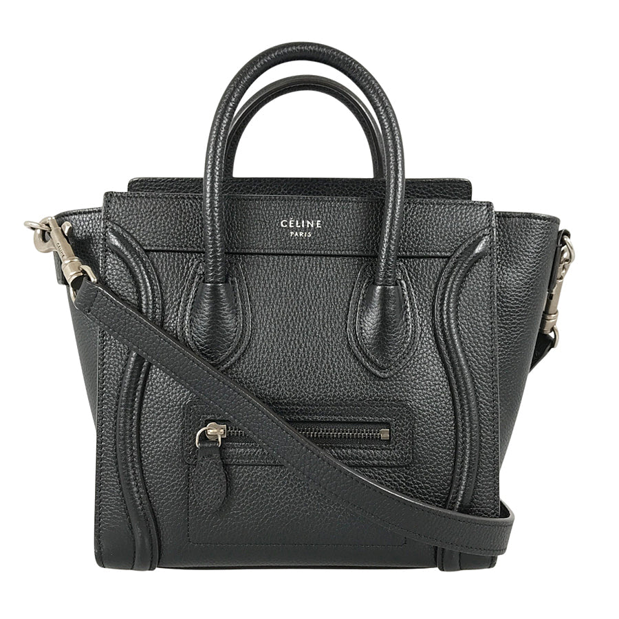 CELINE Luggage Nano Shopper Hand bag
