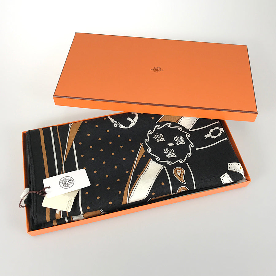 HERMES Calegean 140 Women's Scarf