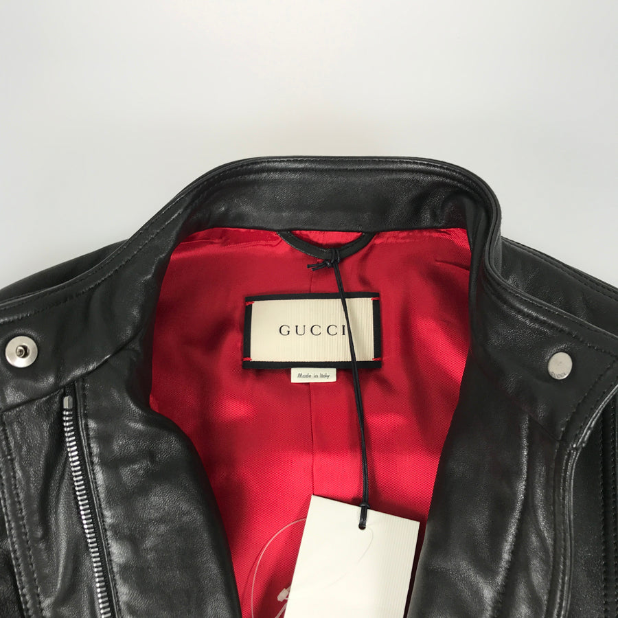 GUCCI 290487 Women's Leather jacket