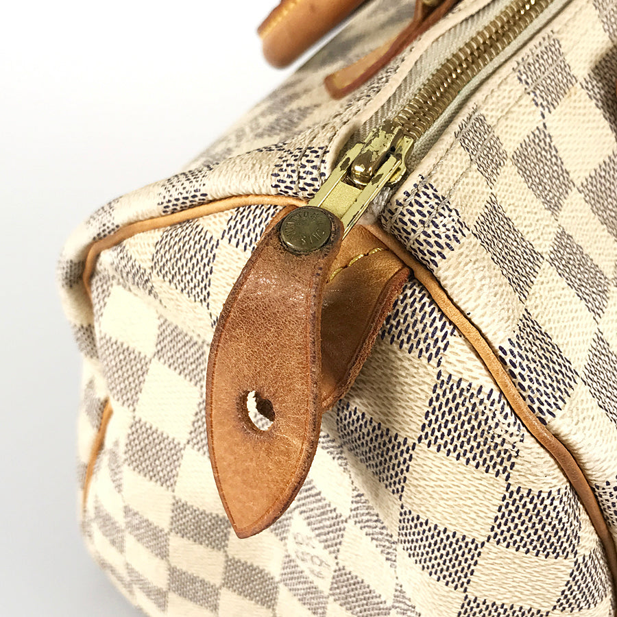 LOUIS VUITTON Damier Azur Speedy 30 N41533 Hand bag