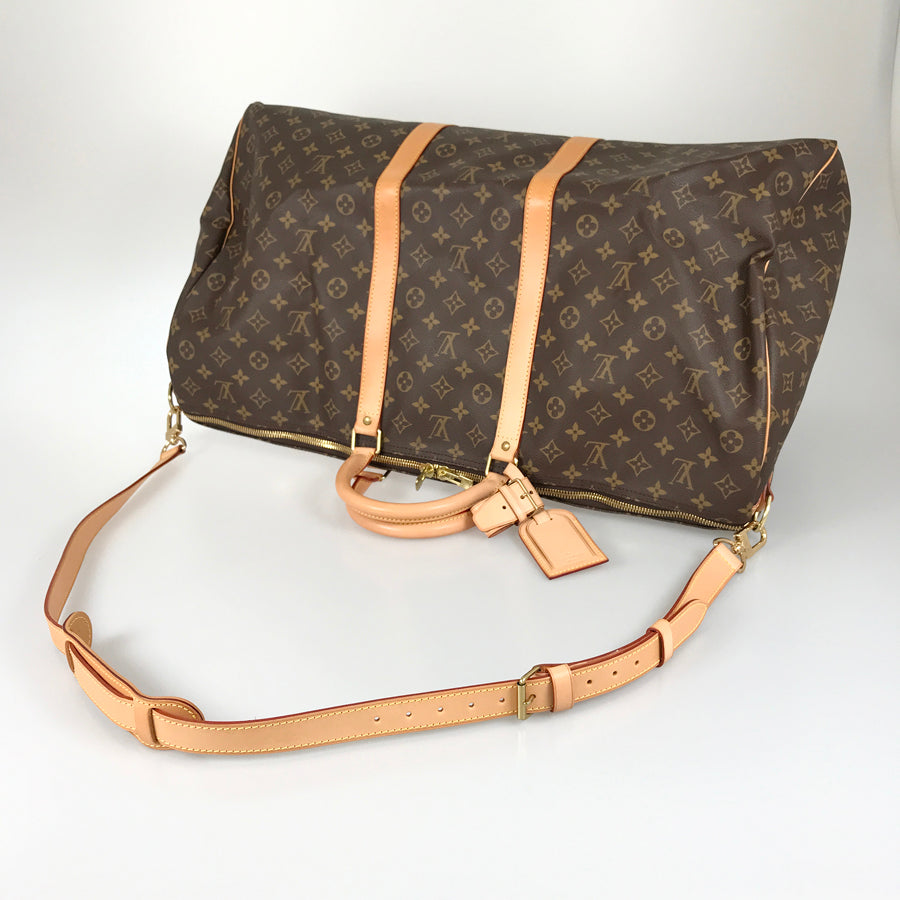 LOUIS VUITTON Monogram Keepall Bandouliere 60 M41412 Boston bag