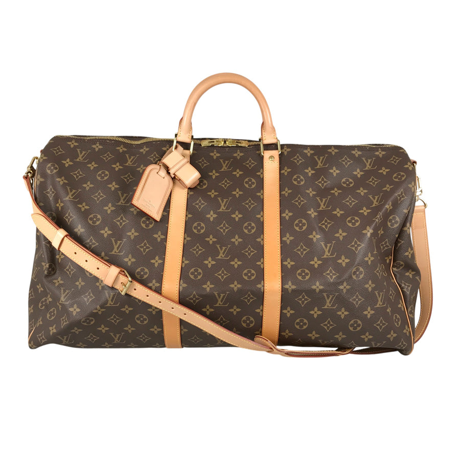 LOUIS VUITTON Monogram Keepall Bandouliere 60 M41412 Boston bag