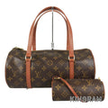 LOUIS VUITTON Monogram Old Papillon 30 M51365 Hand bag